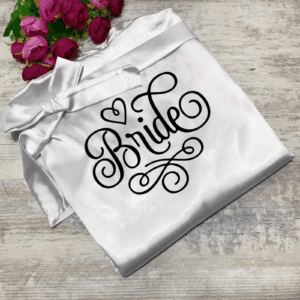 Halat Mireasa Personalizat Alb Universal 202443