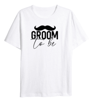 Tricou Alb Personalizat pentru Mire