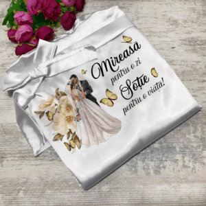 Halat Mireasa Personalizat Alb Universal 202486