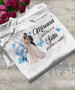 Halat Mireasa Personalizat Alb Universal 202492
