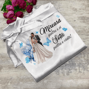 Halat Mireasa Personalizat Alb Universal 202492