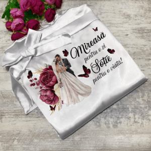Halat Mireasa Personalizat Alb Universal 202495