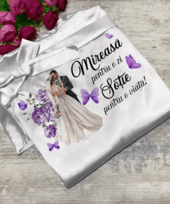 Halat Mireasa Personalizat Alb Universal 202497