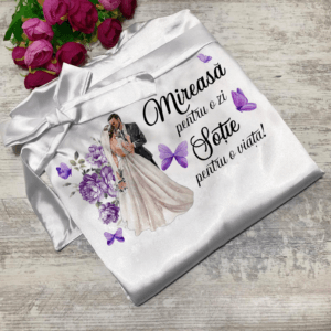 Halat Mireasa Personalizat Alb Universal 202497