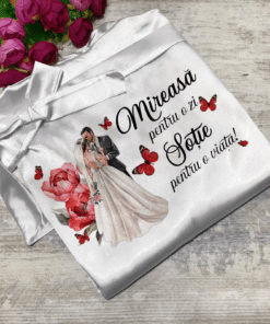 Halat Mireasa Personalizat Alb Universal 2024100