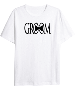 Tricou Alb Personalizat pentru Mire 2024155