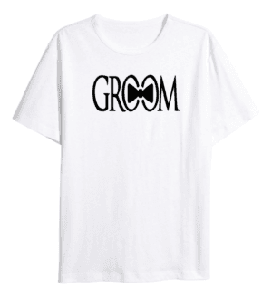 Tricou Alb Personalizat pentru Mire 2024155