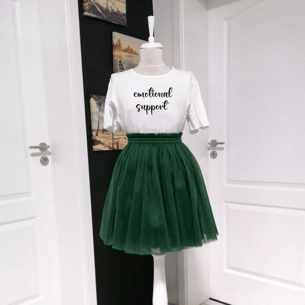 Set Fusta tulle si tricou