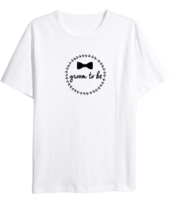Tricou Alb Personalizat pentru Mire 2024199
