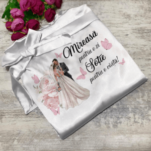 Halat Mireasa Personalizat Alb Universal 202496