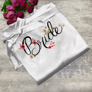 Halat Mireasa Personalizat Alb Universal 202445