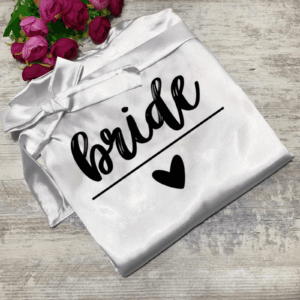 Halat Mireasa Personalizat Alb Universal 202475