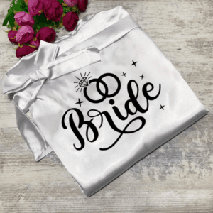 Halat Mireasa Personalizat Alb Universal 202446