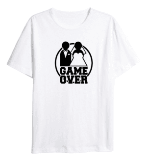 Tricou Alb Personalizat pentru Mire 2024158