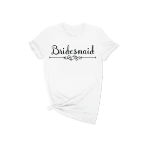 Tricou Alb Personalizat pentru Domnisoara de Onoare 2024212