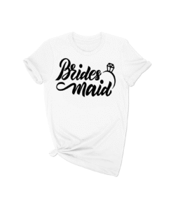Tricou Alb Personalizat pentru Domnisoara de Onoare 2024214