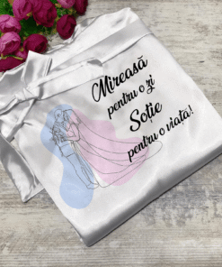 Halat Mireasa Personalizat Alb Universal 202450