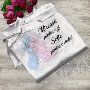 Halat Mireasa Personalizat Alb Universal 202450