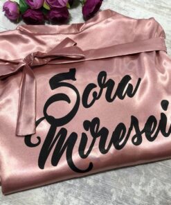 Halat din Satin Premium - Sora Miresei 202441