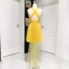 Rochie universala versatilă scurtă bretele tulle Lycra RVLBTS01U