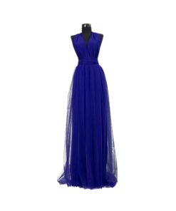 Rochie universala Versatilă lungă cu tulle Lycra RV001U