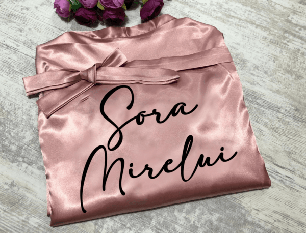 Halat din Satin Premium - Sora Miresei 202516