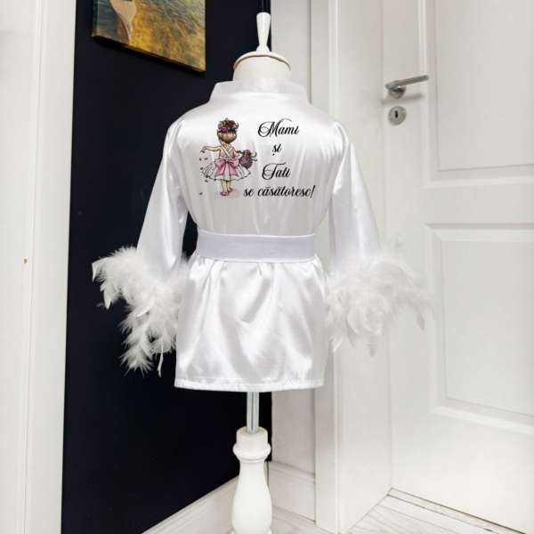 Halat fetita mirilor personalizat cu pene 202466pm