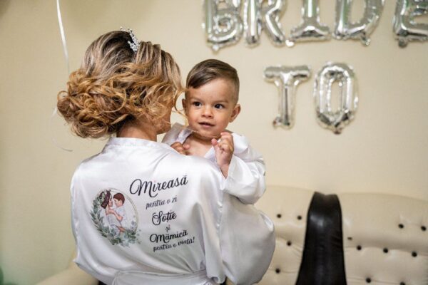 Halat din satin pentru Baiatul Mirilor 202563