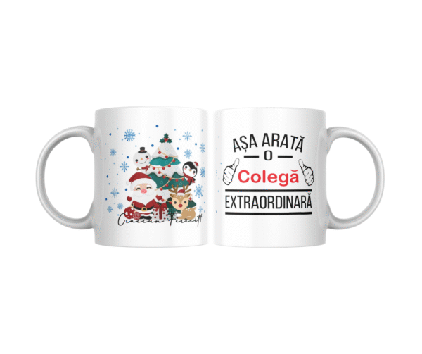 cana personalizata colega