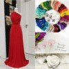 rochie domnisoara de onoare din lycra cu perle