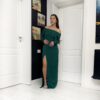 Rochie eleganta lunga cu umeri goi Maria