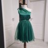 Rochie Pe o Parte Scurta Satin si tulle universala 202625