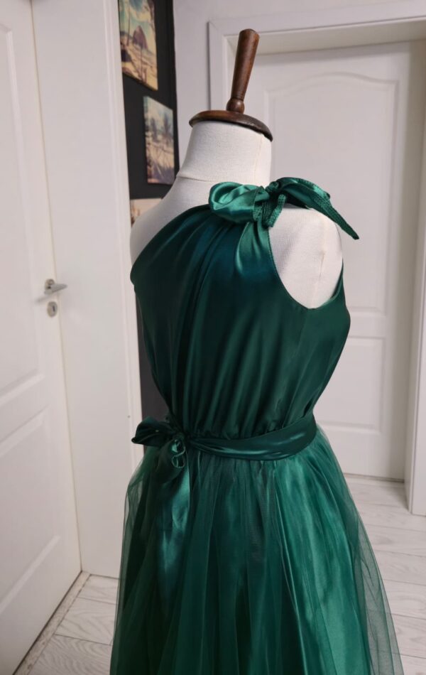 Rochie Pe o Parte Scurta Satin si tulle universala 202625