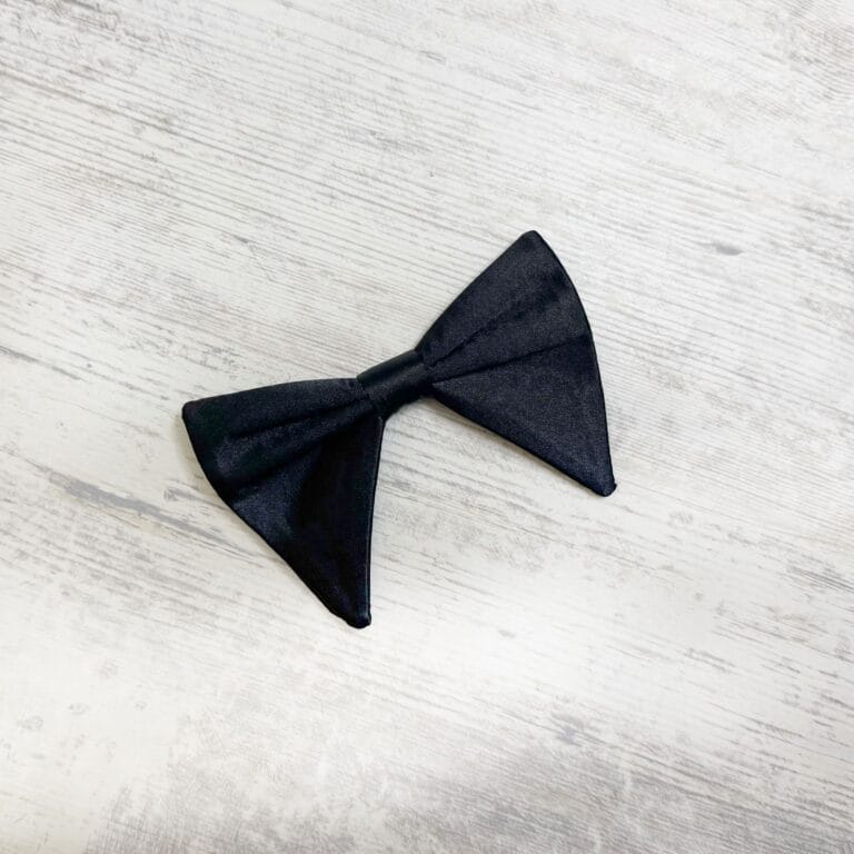 Papion butterfly pentru mire de negru catifea M1