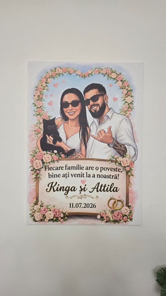 Tablou personalizat pe canvas