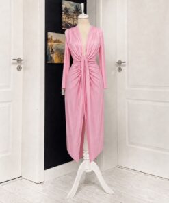 rochie de ocazie roz prafuit